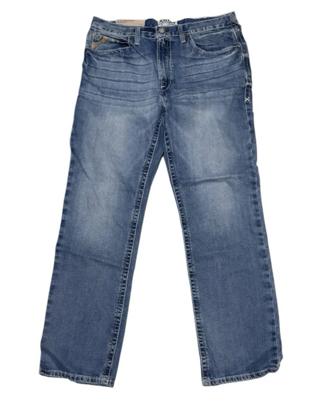 M2 Relaxed Stirling Stretch Boot Cut Jeans In Shasta